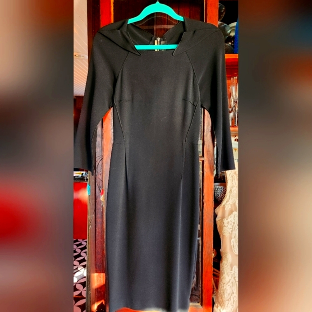 Rouland Mouret Vintage in black 3/4 dress - Picture 3 of 10